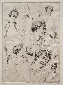 James MacNeill Whistler. od Mortimer Menpes