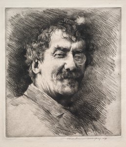 James MacNeill Whistler. od Mortimer Menpes