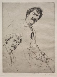 James MacNeill Whistler od Mortimer Menpes