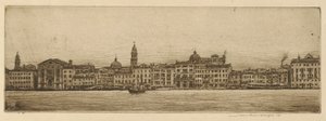 Panorama ze svatého Marka od Mortimer Menpes