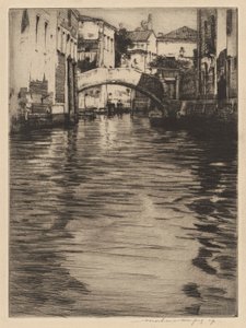 Reflections, Benátky (Lucianův most, Canal Grande)