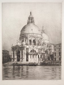 Santa Maria Della Salute #1 od Mortimer Menpes