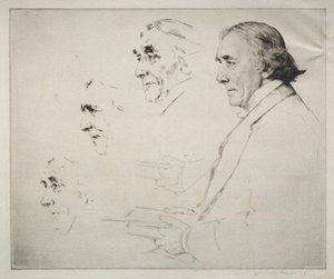 Sir Henry Irving od Mortimer Menpes