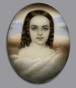 Portrét dívky od Moses B. Russell