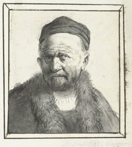 Busta muže od Moses Ter Borch