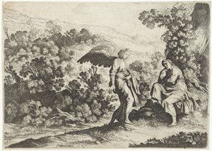 Anděl utěšuje Hagar The Story of Hagar (název série)