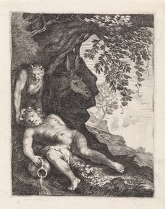 Slapende Silenus od Moyses van Wtenbrouck