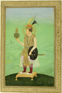 Portrét císaře Jahangira, kolem roku 1800 od Mughal School