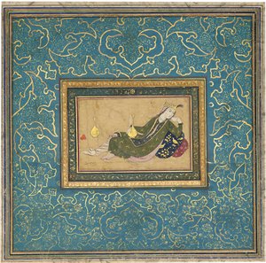 Žena ležící, kolem roku 1680