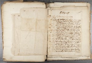Portfolio kreseb Mutia Oddiho z Urbina a dalších, p116, c.1635-40 (pero a inkoust na papíře ve vázaném svazku)