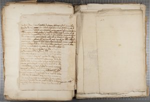 Portfolio kreseb Mutio Oddi z Urbina a dalších, p120, verso, cca 1635-40 (pero a inkoust na papíře ve vázaném svazku)