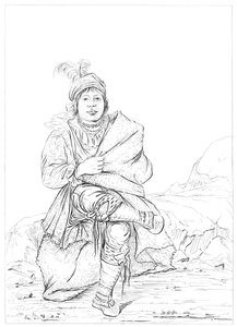 Indián, Severozápadní hranice, 1841. od Myers and Co