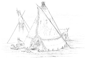 Teepee, 1841. od Myers and Co