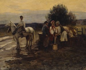 Soupeři od Mykola Kornylijowytsch Pymonenko