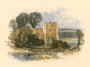 Kostel od Myles Birket Foster