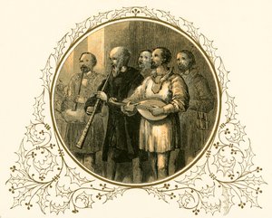 Hudba o Vánocích od Myles Birket Foster