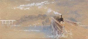 Déšť, pára a rychlost od Myles Birket Foster
