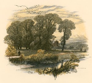 Sabbath Bells od Myles Birket Foster