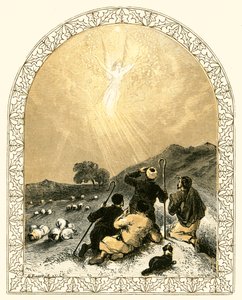 Pastýři a anděl od Myles Birket Foster