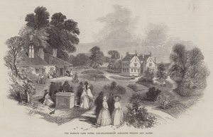 Hotel Harlow Carr a sirné alkalické prameny a lázně od Myles Birket Foster