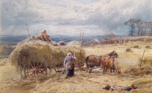 Haywain od Myles Birket Foster