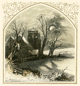 Smrt starého roku od Myles Birket Foster
