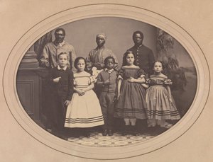 Emancipovaní otroci přivezeni z Louisiany plukovníkem Georgem H. Banksem, prosinec 1863. od Myron H. Kimball