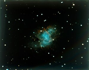 Krabí mlhovina v souhvězdí Býka. od NASA Images
