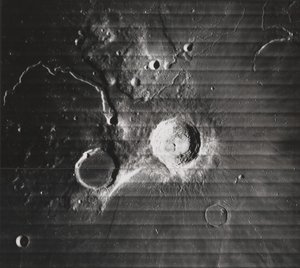Kráter Aristarchus, Schroterovo údolí a okolí, 1967.