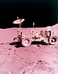 První Lunar Roving Vehicle, Apollo 15, červenec 1971. od NASA Images
