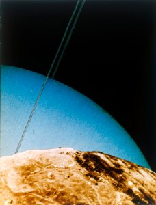 Uran viděný z Mirandy, 1986. od NASA Images