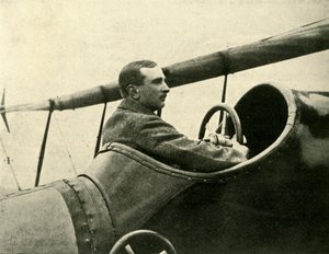 Flight-Liutenant C. H. Collet, R.N., D.S.O., c1914, c1920. od N. Birkett