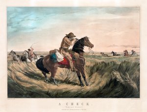 Old West Sharpshooter od Currier & Ives od Currier and Ives