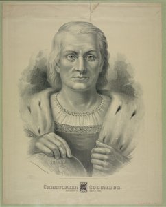 Portrét Kryštofa Kolumba (1451 - 1506) od Currier and Ives
