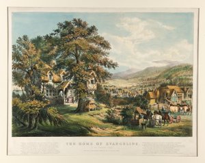 Domov Evangeline od Currier and Ives