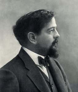(Achille) Claude Debussy (1862-1919) od Nadar