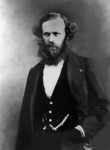 Arsene Houssaye (1815-1896) francouzský spisovatel, foto Gaspard Felix Tournachon řekl Felix Nadar (1820-1910) od Nadar