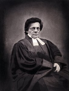Portrét Alphonse Monoda, pastora švýcarského původu (1802-1856) od Nadar
