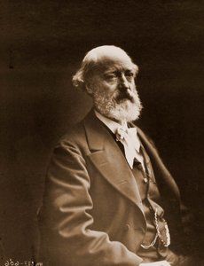 Portrét Eugene Viollet-le-Duc (Viollet le Duc) (1814-1879), architekt a akvarel 1814-1879 (foto) od Nadar