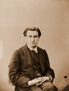 Portrét Francois Coppee, básník 1842-1908 (foto) od Nadar