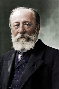 Camille Saint-Saens 1835-1921, francouzský skladatel, varhaník, dirigent a klavírista romantismu