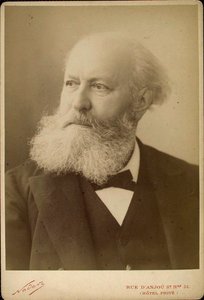 Charles Gounod , francouzský skladatel, konec 19. století od Nadar