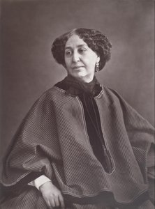 George Sand od Nadar