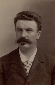 Guy de Maupassant - fotografie Atelier Nadar od Nadar