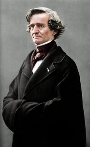 Hector Berlioz 1803-1869, francouzský romantický skladatel. od Nadar