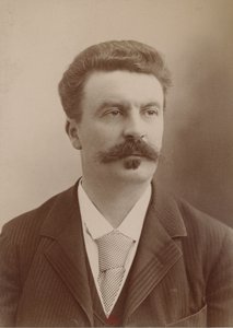 Maupassant podle Nadara od Nadar