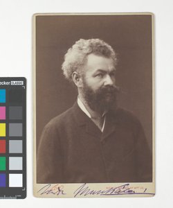 Mihály von Munkácsy (vlastním jménem Michael Leo Lieb, 1844-1900), malíř (signováno) od Nadar