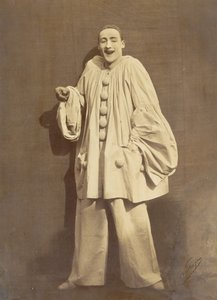 Pierrot Laughing, 1855. od Nadar