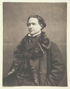 Portrét La Fontaine od Nadar