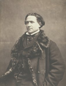 Portrét La Fontaine, c. 1854-1860. od Nadar